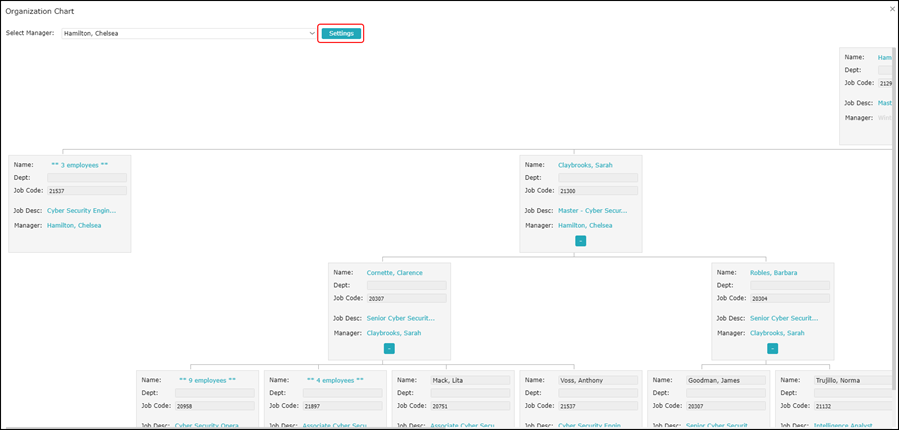 Configuring the Organizational Chart – JDXpert